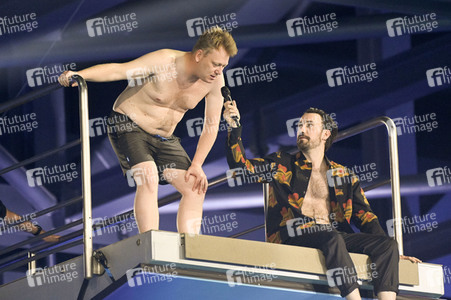 TV-Show 'RTL Turmspringen' in Berlin