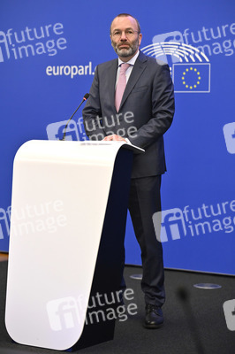 Pressebriefing Fraktion der Europäischen Volkspartei im EU-Parlament in Straßburg
