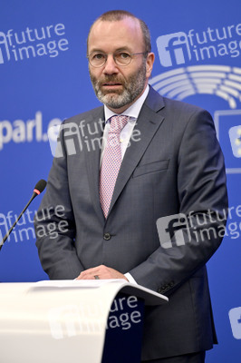 Pressebriefing Fraktion der Europäischen Volkspartei im EU-Parlament in Straßburg