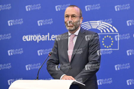 Pressebriefing Fraktion der Europäischen Volkspartei im EU-Parlament in Straßburg