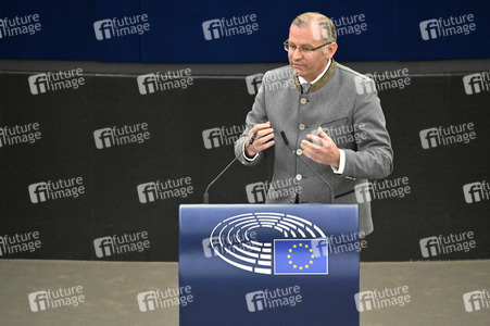 Festakt zum 60. Jahrestag der gemeinsamen Agrarpolitik im EU-Parlament in Straßburg