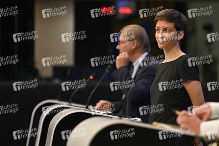 Pressebriefing der Fraktion Die Grünen/Europäische Freie Allianz im EU-Parlament in Straßburg