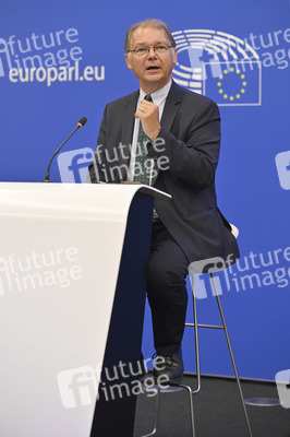 Pressebriefing der Fraktion Die Grünen/Europäische Freie Allianz im EU-Parlament in Straßburg