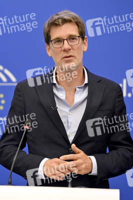 Pressebriefing der Fraktion Renew Europe im EU-Parlament in Straßburg