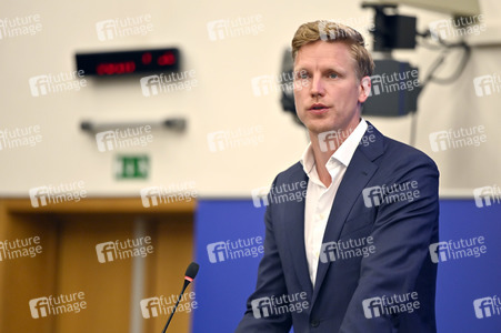 Pressebriefing der Fraktion Renew Europe im EU-Parlament in Straßburg