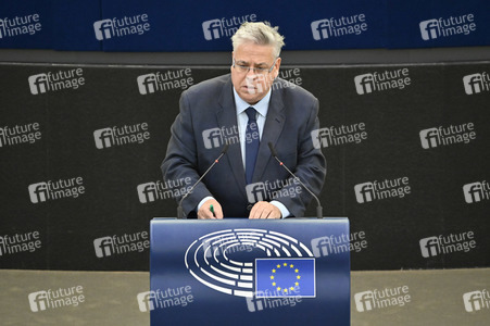 Plenartagung zum Türkei-Bericht 2021 im EU-Parlament in Straßburg