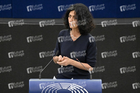 Plenartagung zum Türkei-Bericht 2021 im EU-Parlament in Straßburg