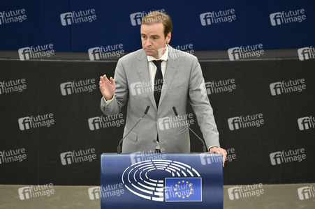 Plenartagung zum Türkei-Bericht 2021 im EU-Parlament in Straßburg
