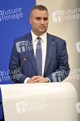 Pressekonferenz zur bulgarischen Position gegenüber Nordmazedonien im EU-Parlament in Straßburg