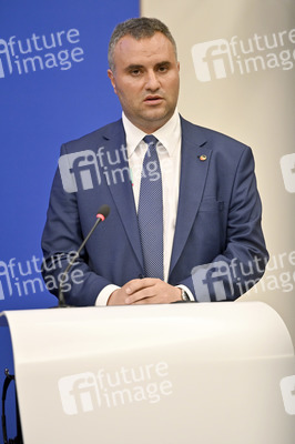 Pressekonferenz zur bulgarischen Position gegenüber Nordmazedonien im EU-Parlament in Straßburg