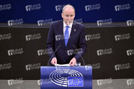 Plenartagung zu dem Thema 'Was Europa ausmacht' im EU-Parlament in Straßburg