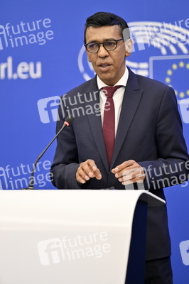 Pressekonferenz zu den  EU-Inseln und die Kohäsionspolitik im EU-Parlament in Straßburg