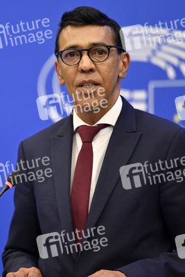Pressekonferenz zu den  EU-Inseln und die Kohäsionspolitik im EU-Parlament in Straßburg