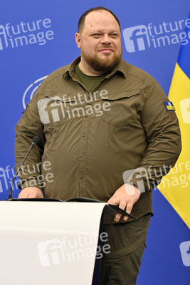 Pressekonferenz zur Urkaine im EU-Parlament in Straßburg