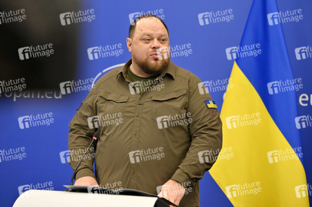 Pressekonferenz zur Urkaine im EU-Parlament in Straßburg