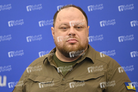 Pressekonferenz zur Urkaine im EU-Parlament in Straßburg