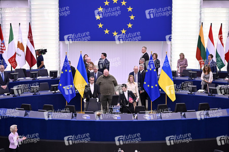 Rede von Ruslan Stefantschuk im EU-Parlament in Straßburg