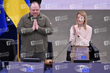 Rede von Ruslan Stefantschuk im EU-Parlament in Straßburg