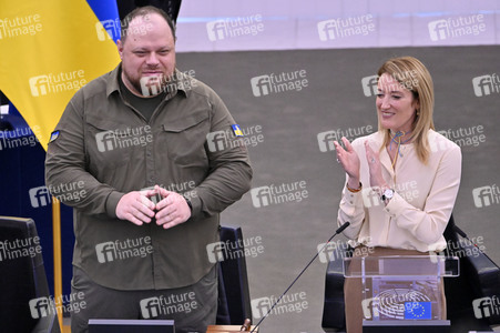 Rede von Ruslan Stefantschuk im EU-Parlament in Straßburg