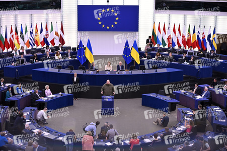 Rede von Ruslan Stefantschuk im EU-Parlament in Straßburg
