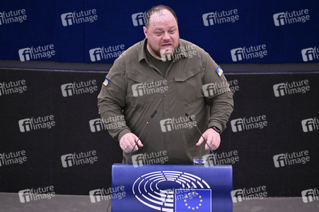 Rede von Ruslan Stefantschuk im EU-Parlament in Straßburg