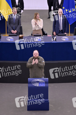 Rede von Ruslan Stefantschuk im EU-Parlament in Straßburg