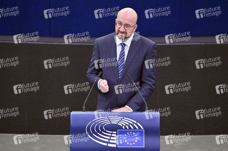 Plenartagung zur Ukraine im EU-Parlament in Straßburg