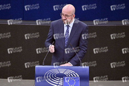 Plenartagung zur Ukraine im EU-Parlament in Straßburg