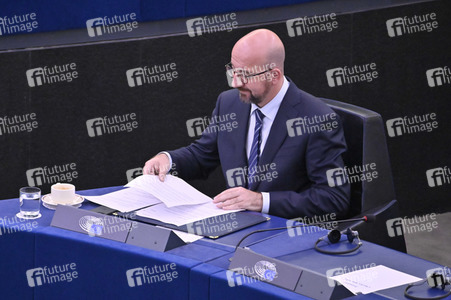Plenartagung zur Ukraine im EU-Parlament in Straßburg
