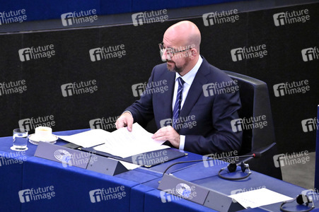 Plenartagung zur Ukraine im EU-Parlament in Straßburg