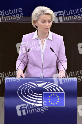 Plenartagung zur Ukraine im EU-Parlament in Straßburg