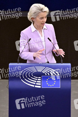Plenartagung zur Ukraine im EU-Parlament in Straßburg