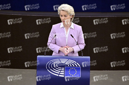 Plenartagung zur Ukraine im EU-Parlament in Straßburg