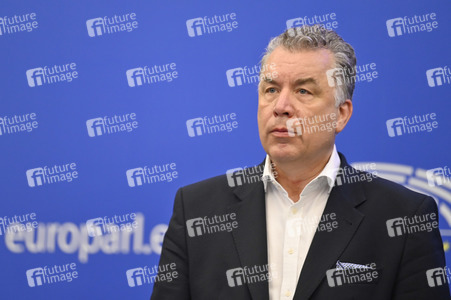 Pressekonferenz der EVP zum Thema 'Fit für 55' im EU-Parlament in Straßburg