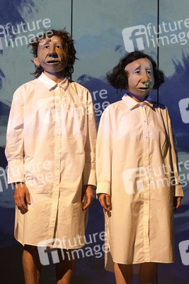 Theaterprobe 'Hokuspokus' in Berlin