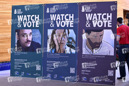 Verleihung des Lux Publikumspreises 2022  im EU-Parlament in Straßburg