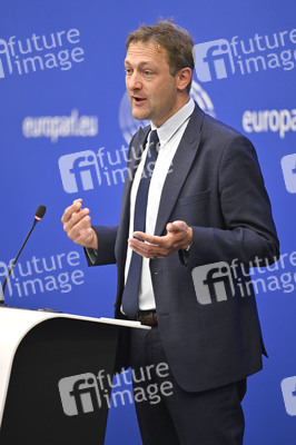 Pressekonferenz zur Kernenergie und Gas im EU-Parlament in Straßburg