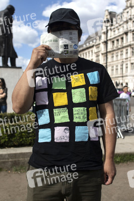 Demonstration zum 3 Jahrestag des Beginns der Honkong-Proteste in London