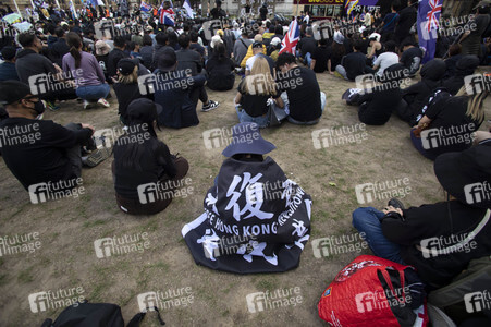 Demonstration zum 3 Jahrestag des Beginns der Honkong-Proteste in London