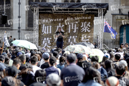 Demonstration zum 3 Jahrestag des Beginns der Honkong-Proteste in London