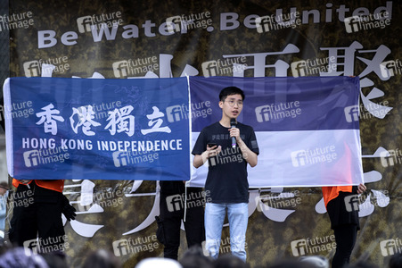 Demonstration zum 3 Jahrestag des Beginns der Honkong-Proteste in London