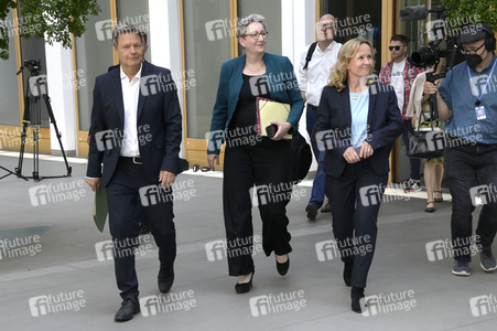 Bundespressekonferenz Gesetzesentwürfe in Berlin