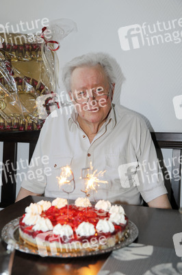 Geburtstagsfeier zum 95. Geburtstag von Lutz Jahoda in Storkow