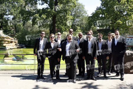 Fototermin mit The 12 Tenors in Berlin