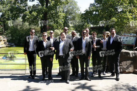 Fototermin mit The 12 Tenors in Berlin