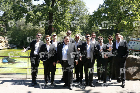 Fototermin mit The 12 Tenors in Berlin