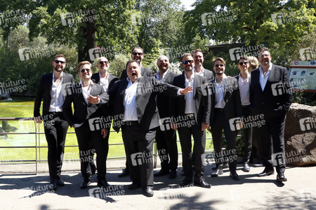 Fototermin mit The 12 Tenors in Berlin