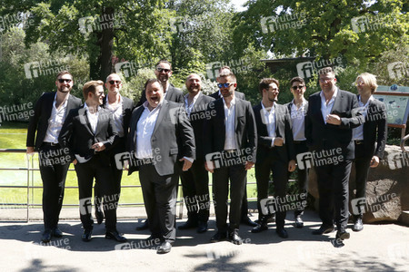 Fototermin mit The 12 Tenors in Berlin