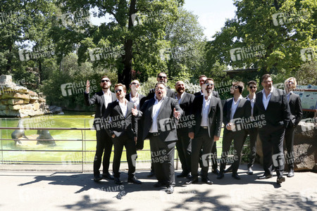 Fototermin mit The 12 Tenors in Berlin