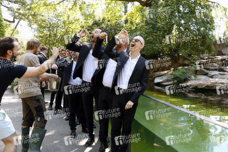 Fototermin mit The 12 Tenors in Berlin